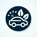 DALL·E 2024-03-02 21.03.42 - Create a simple and modern icon representing 'Car Economic Efficiency'. The design should be minimalist and easily recognizable, incorporating element